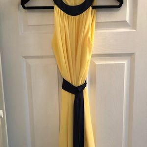 Fun, flirty yellow dress
